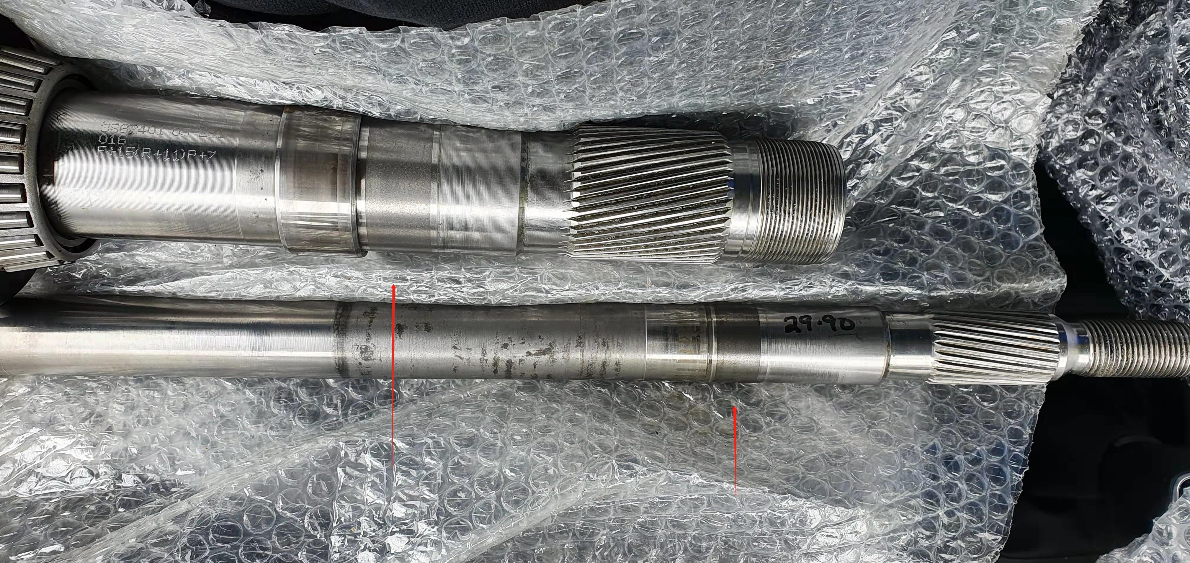 Volvo penta outdrive propeller shaft problem - help - Engine Talk ...